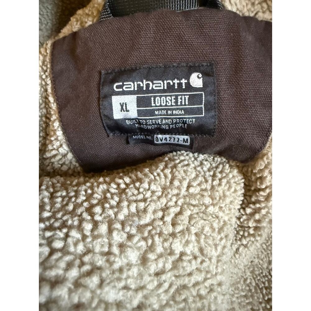 Carhartt Loose Fit Brown Vest - Picture 2 of 7